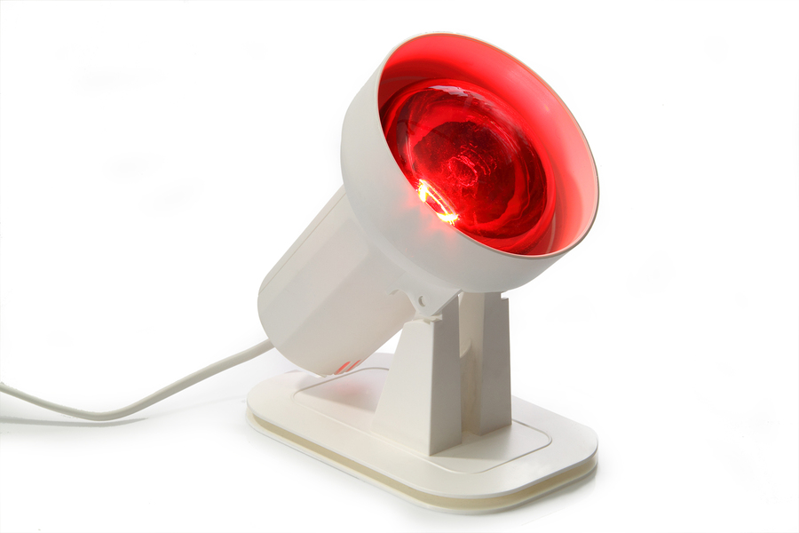 Bild einer Rotlichtlampe